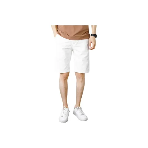 Duke Car Casual Shorts Men's White