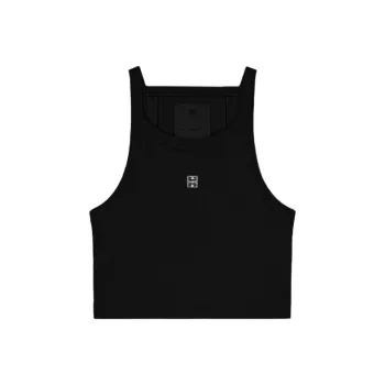 Givenchy Cropped Tank Top 'Black'