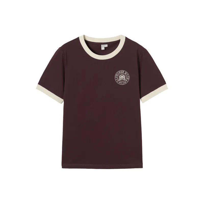 DIALOGUE Conneticut Logo-print Cotton T-shirt-2