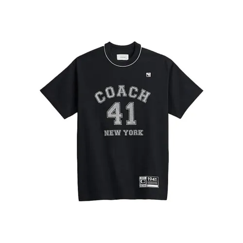COACH T Shirts Women's Black
