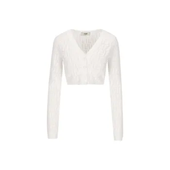 FENDI Crop Tops Women's White