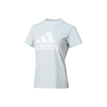 adidas Women's Essentials Logo Tee Blue