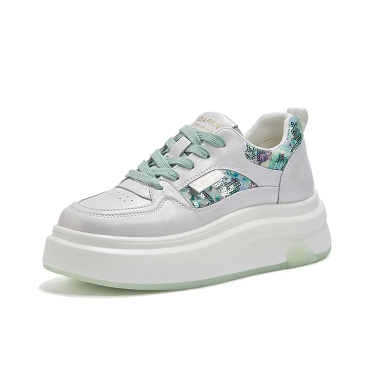 DAPHNE Anti Slip Wear Resistant Low Top Skateboard Shoes Women's-6