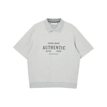 JACK JONES· Polo Shirt Men's G41 Light Heather Gray
