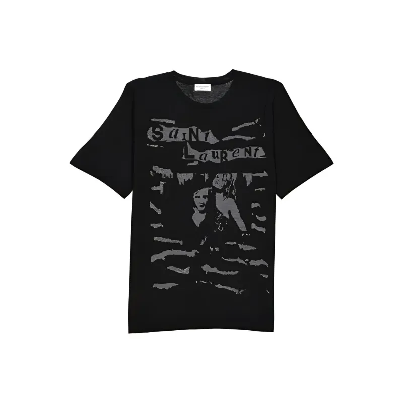SAINT LAURENT T Shirt Women's Black-0