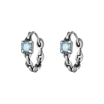 DAWO 925 Sterling Silver Earrings Women's