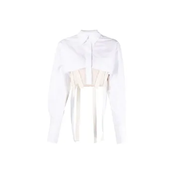 Jacquemus Crop Tops Women's White