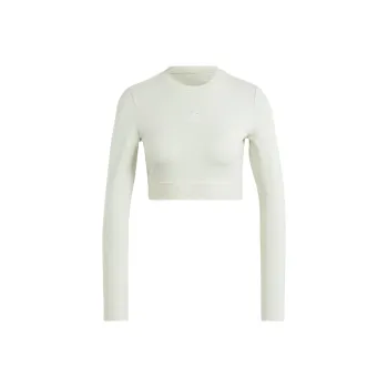 adidas originals NEUTRAL COURT GRAPHIC LONG SLEEVE TEE 'Linen Green'