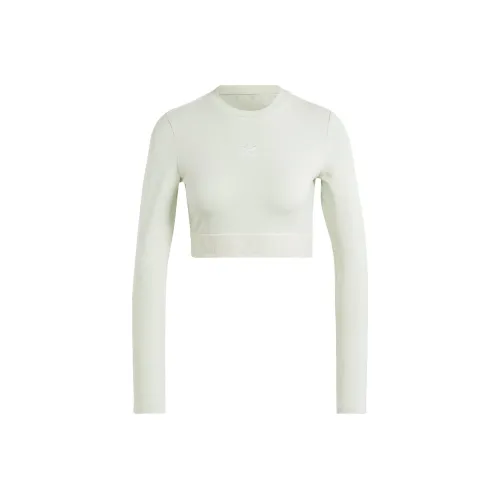 adidas originals NEUTRAL COURT GRAPHIC LONG SLEEVE TEE 'Linen Green'