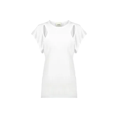 Max & Moi ribbed-knit cashmere hoodie White