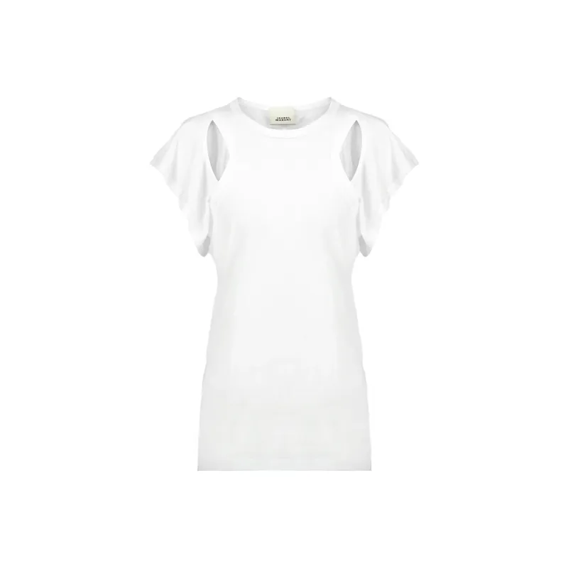 ISABEL MARANT Crewneck Short Sleeved T Shirt-0