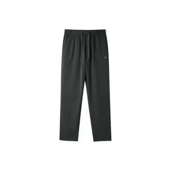 HLA Casual Pants Men's Dark Gray Pattern 20