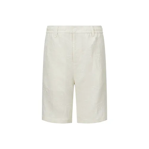 ANDREW MACKENZIE Casual Shorts Men's White