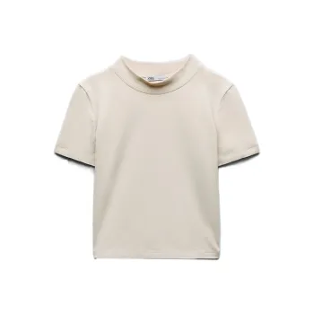 ZARA Regular T-Shirt Women's White