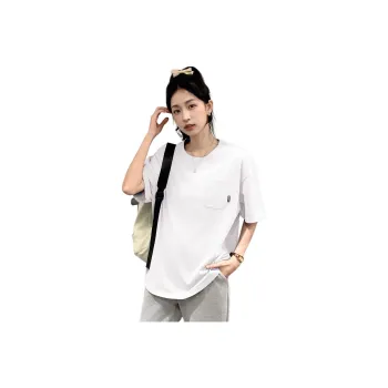 Tonlion T Shirt Women's Raw White