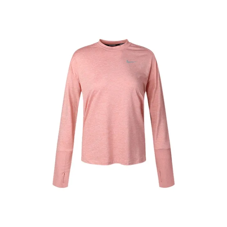 Nike Drop Shoulder Sleeve T Shirt Women's Quartz Pink-0