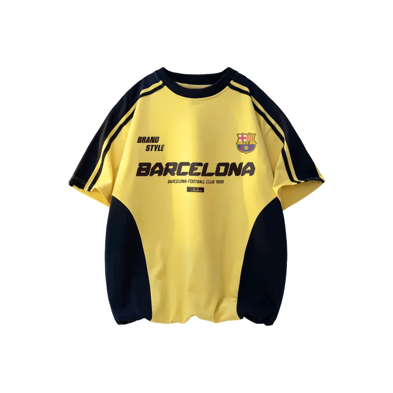 FCB ARCELONA T Shirts Unisex-6