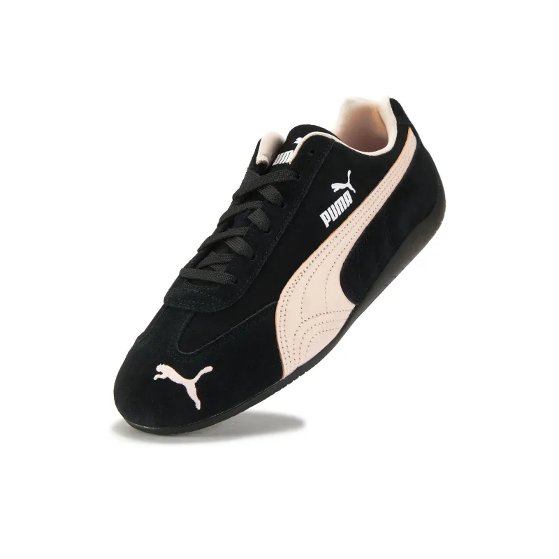 PUMA Speedcat Collection Anti Slip Wear Resistant Low Top Casual Shoes Unisex Black Pink-2