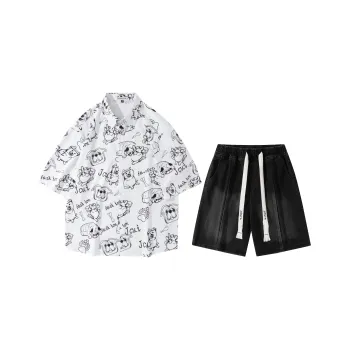 JCUI Shirt Matching Sets Unisex