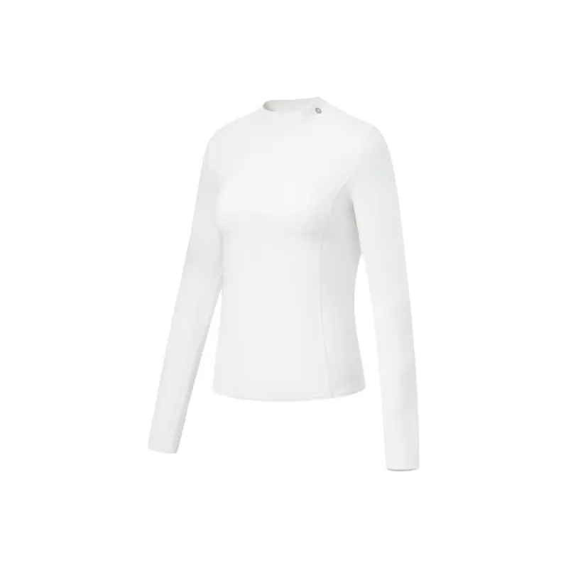 LINING Fitness Series T Shirts Women's Champagne White-0