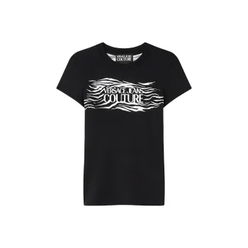 VERSACE Logo print T shirt