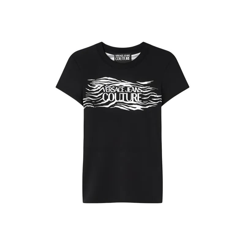 VERSACE Logo print T shirt-0