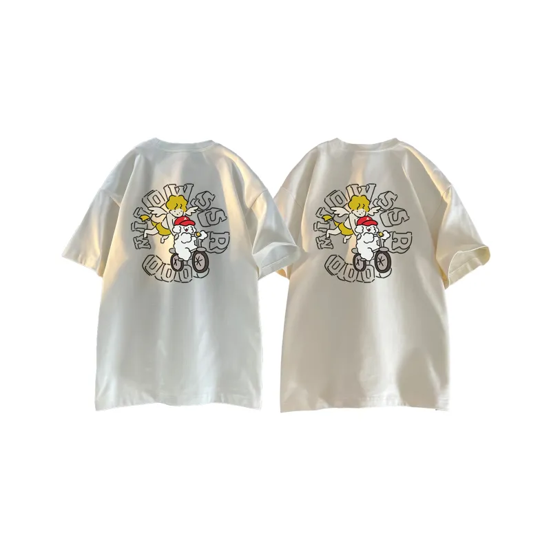 MIIOW Trend Party Series Short Sleeved T Shirts Unisex-29
