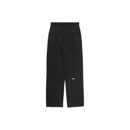 C2H4 Pleated Turn Up Tailor Trousers