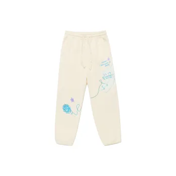 Guuka Casual Pants Unisex Custard