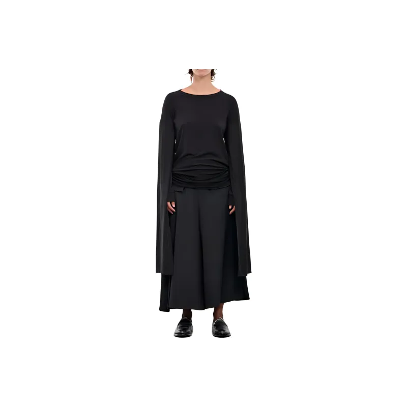 Yohji Yamamoto T Shirt Women's Black-0