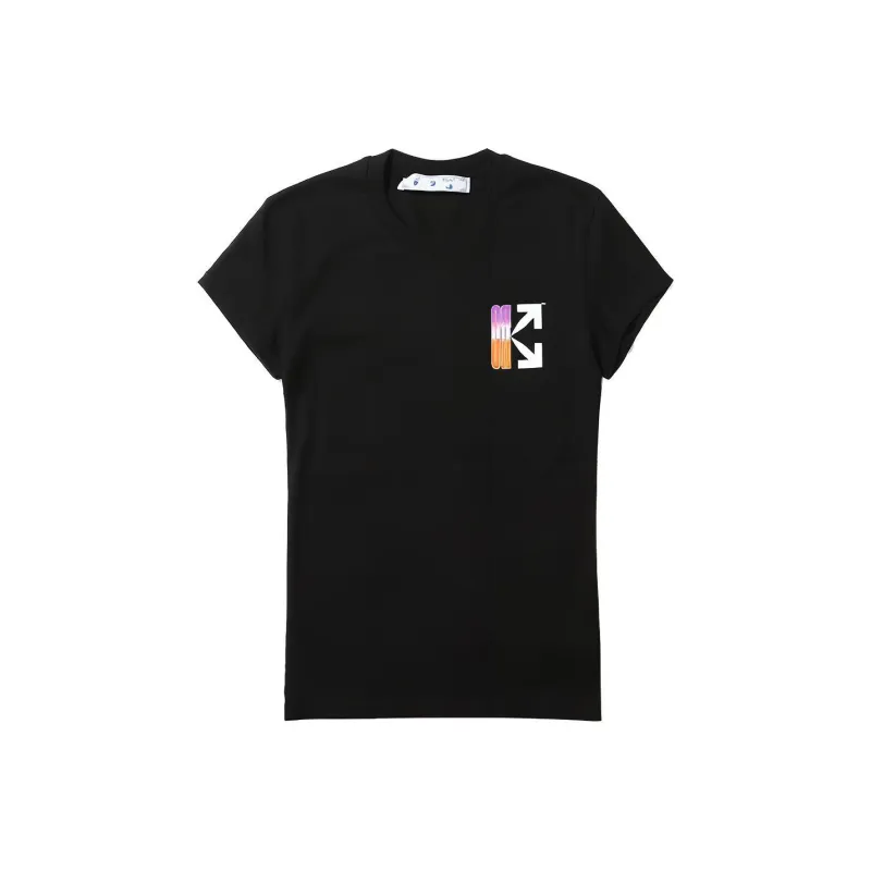 OFF WHITE SS21 T Shirts Women's Black-0