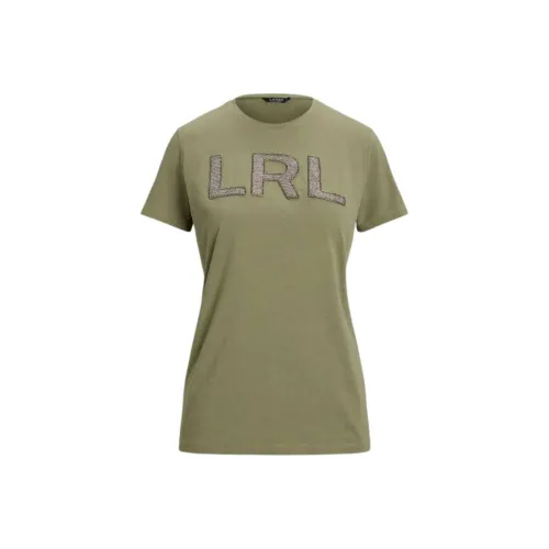 LAUREN RALPH LAUREN SS25 T Shirt Women's Sage Green