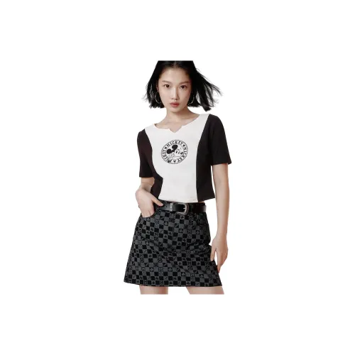 VERO MODA x Disney Regular T-Shirt Women's Black