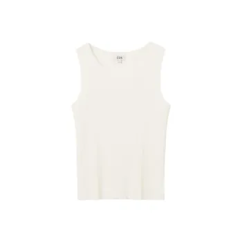 COS Tank Tops Women's Ivory