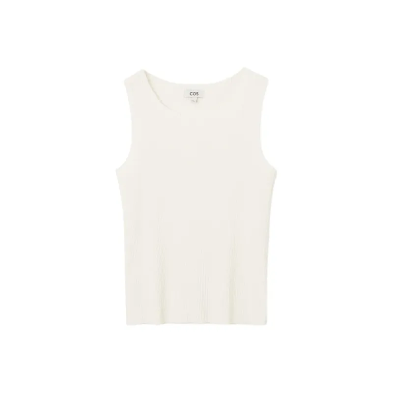 COS Tank Tops Women's Ivory-0