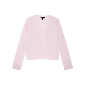THEORY Crop Tops Women's Soft Pink