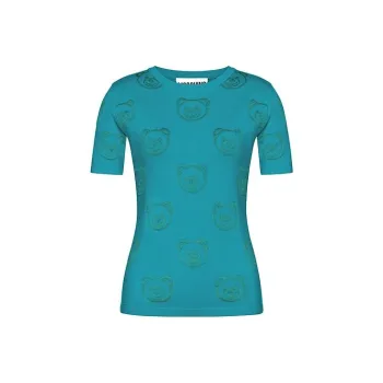 MOSCHINO Crop Tops Women's Blue