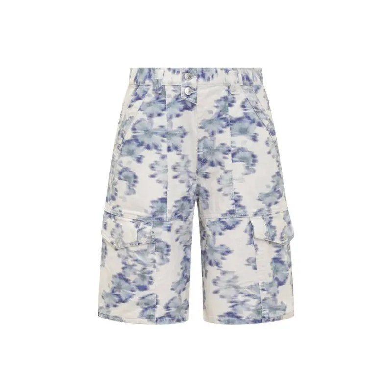 ISABEL MARANT Jemuel Floral Printed Shorts-0