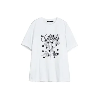 ELLE T Shirts Women's White