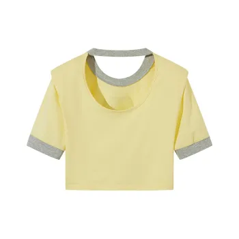 ITIB Color All In T-Shirt Women's Yellow