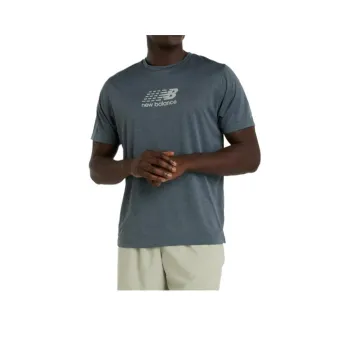 New Balance NB AthleticsGraphic Collection T Shirt Men's Asphalt Gray