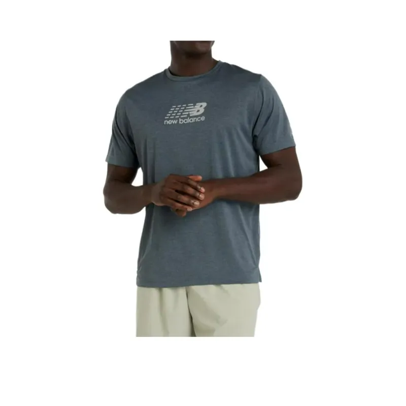 New Balance NB AthleticsGraphic Collection T Shirt Men's Asphalt Gray-0