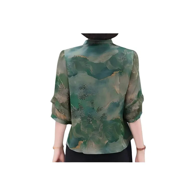 PIERRE CARDIN Chiffon Shirt Women's-4