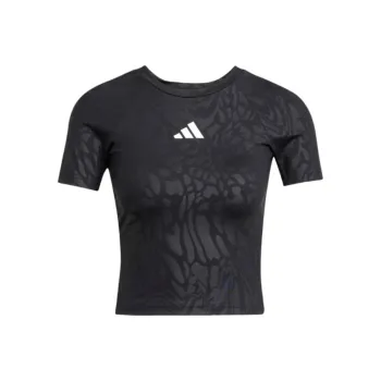 Adidas Free Shipping With AdiClub Techfit Printed Tee