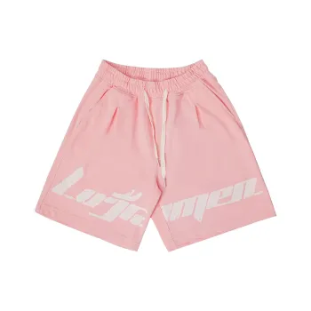 LUJIAMEN Sports Shorts Men Pink
