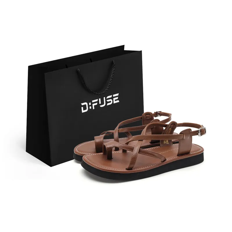 D FUSE SCANDINAVIA One Strap Sandals Women's-13