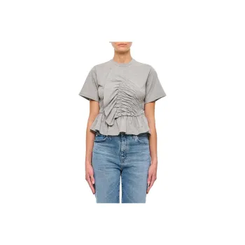 CECILIE BAHNSEN Ruched T shirt