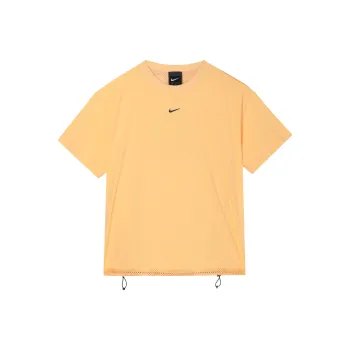 Nike SPORTSWEAR TECH PACK Drop Shoulder Sleeve T Shirt Women's Light Melon Orange