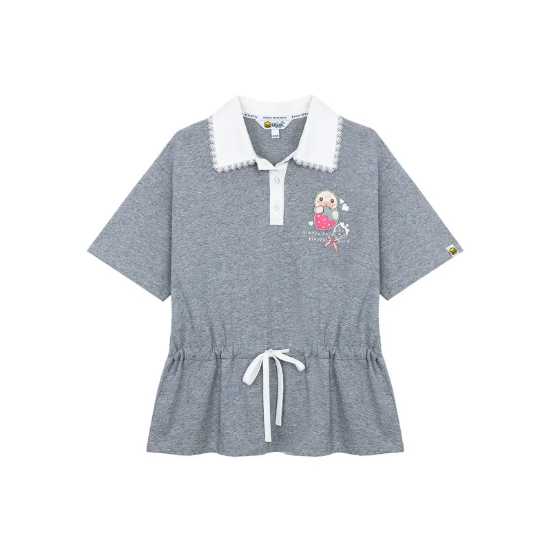 B.Duck Regular T Shirt Women's Heather Gray-0
