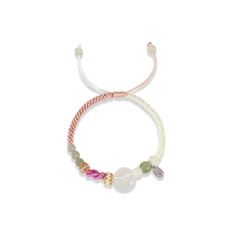 Taste The Color Natural Chalcedony Bracelets Unisex-5